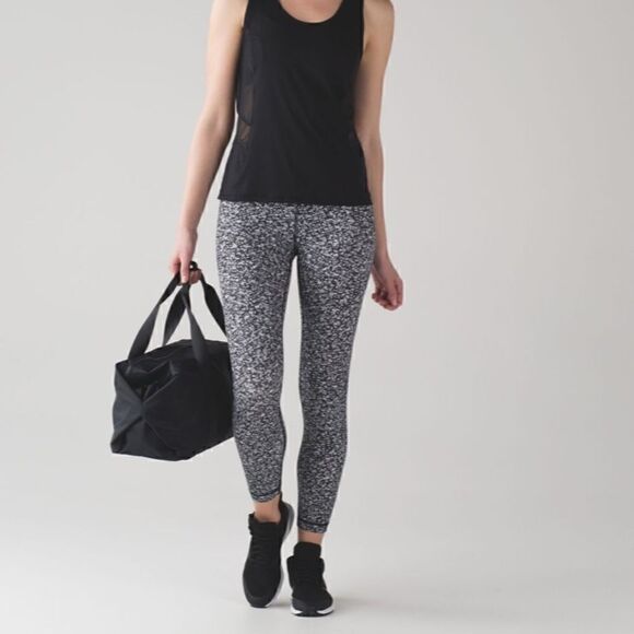 LULULEMON Wunder Under Hi-Rise 7/8 Tight (Full-On Luxtreme) Daisy Dust Alpine 4 - Picture 3 of 9